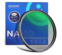NEEWER Filtro Polarizzatore 58mm, Filtro Polarizzatore Circolare MC CPL con Rivestimento Nano Resistente a 24 Strati e Vetro Ottico HD/Ultrasottile,Riduce Riflesso/Aumenta Contrasto/Ridurre bagliore