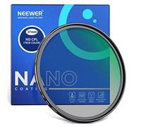 NEEWER Filtro Polarizzatore CPL 37mm, Filtro CPL Circolare True Color con Vetro Ottico HD e 30 Strati di Rivestimento Nano a Doppia Faccia, Telaio in Alluminio/Idrorepellente/Antigraffio/Antiditate