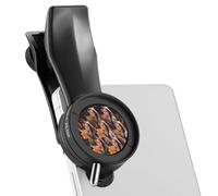 NEEWER Filtro Prisma Caleidoscopio da 37mm con Clip Telefono, Filtro Effetto in Cristallo K9 per Backplate Filettata da 17mm, Phone Cage Case Compatibile con iPhone 16 Pro Max Galaxy S25 Ultra, FL-100