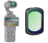 NEEWER Filtro Stella Compatibile con DJI Osmo Pocket 3 Creator Combo Accessori Filtro Magnetico Multistrato HD ad Effetto Scintillante di Luce Stellare 6 Punte con Pellicola in Vetro Temperato, FL-62