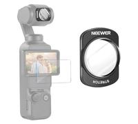 NEEWER FL-C37 - Filtro per effetto di movimento frattale a doppio lato, compatibile con DJI Osmo Pocket 3 Creator Combo Accessori, vetro ottico HD multistrato magnetico con pellicola protettiva