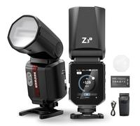 NEEWER Flash Speedlite TTL 2.4G 100Ws a Hot Shoe Compatibile con Fujifilm, Touch Screen HSS 1/8000s 2 Lampade Pilota Interruttore TTL/M 3000mAh/500 Flash a Piena Potenza, Luce Fotografica Studio, Z3-F
