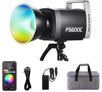 NEEWER FS600C 600W Luce Video LED RGB Pro con Controllo APP/2.4G/DMX, Illuminazione Continua COB 2500-7500K 52500lx/1m, Faretto CRI95+/TLCI97+ con Borsa per Fotografia Studio Registrazione Streaming