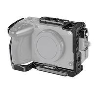 NEEWER FX3/FX30 Cage Gabbia per Fotocamera con Morsetto per Cavo HDMI, Guida NATO, Fori ARRI da 3/8", Filettatura 1/4" Compatibile con Sony FX3 FX30 Maniglia XLR Originale, Compatibile con DJI RS2 RS3