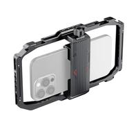 NEEWER Gabbia Telefono Universale, Smartphone Video Rig con Attacchi a Sgancio Rapido e Cold Shoe per Videomaker Filmmaking TikTok Vlogging, Stabilizzatore Video Compatibile con iPhone Samsung, PA039