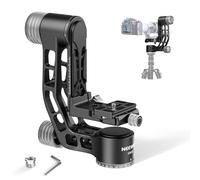 NEEWER GM102 Testa Gimbal per Treppiede Monopiede Teleobiettivi, Camera Tripod Head Panoramica a 360°, Regolazione a 3 Assi, Lega di Alluminio CNC Resistente, Sgancio Rapido Tipo Arca, Carico Max 15kg