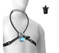 NEEWER GP-76 Supporto Magnetico da Collo Compatibile con GoPro DJI Action Cam, Neck Mount a Sgancio Rapido con Cuscino d'Aria e Cinghia Pettorale Regolabile, Kit Accessori Actioncam per Video Vlog POV