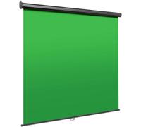 NEEWER Green Screen 1,5 x 1,8m Avvolgibile Da parete Schermo Verde Per Streaming