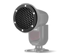 NEEWER Griglia a Nido d'Ape per Flash, Modificatore Luce Magnetico per Speedlite Compatibile con Godox V1/V1 PRO V850III/860II NEEWER NW620 NW700 NW760 Z880 Z760 Z1 Z2, Senza Anelli Adattatori, CRS15