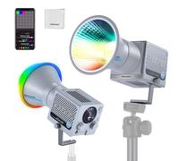 NEEWER HS60C Pro 60W Luce Video LED RGB Portatile, Controllo APP DMX/Pannello/Effetti Personalizzati/Gruppo Luci, Luce Continua COB 8700Lux 2700K-6500K CRI97+ per Fotografia Studio Registrazione Video