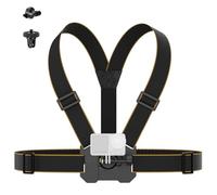 NEEWER Imbracatura per Action Camera, Cinghia da Petto Regolabile a Mani Libere, Compatibile con GoPro Hero DJI Osmo Insta360, Attacco Magnetico Action Cam a Sgancio Rapido per Video POV Vlog, GP25