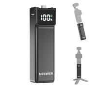 NEEWER Impugnatura Batteria Compatibile con DJI Osmo Pocket 3 e Creator Combo Tripod Accessori, Caricabatterie Portatile 5000mAh Type C Max 22,5W, Filettatura 1/4" per Selfie Stick Riprese Video, PH01