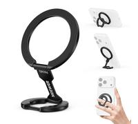 NEEWER Impugnatura Smartphone Magnetica, Supporto Telefono ad Anello Magnetico Bifacciale, Porta Cellulare Pieghevole Compatibile con MagSafe iPhone Samsung Android per Auto Palestra per Video, PA140