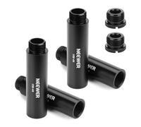 NEEWER Kit Accessori per Estensione di Supporto Mic (6 Pezzi), Tubi di Prolunga per Asta Microfono in Lega Alluminio e Adattatori da 5/8" Maschio a 3/8" Femmina per Braccio da Tavolo Boom Arm, HW-44