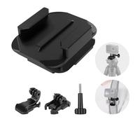 NEEWER Kit Adattatore per Montaggio a Tracolla per Zaino Compatibile con Peak Design Capture Clip V3 GoPro Insta360 AKASO DJI Osmo Action Camera Cage, Compatibile con Peak Design di Treppiede, QR016