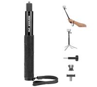 NEEWER Kit Asta di Prolunga Compatibile con DJI OSMO Action 5 Pro 4 3 GoPro Insta360 AKASO, Selfie Stick Invisibile 70,5cm, Adattatore Action Cam e Supporto Magnetico a Sgancio Rapido per Video, GP-86