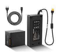 NEEWER Kit Batteria Fittizia Q6 per Flash Stroboscopico da Esterno Q6 con Alimentatore AC e Cavo (Spina EU), Batteria di Ricambio NB-Q6 33,6V 20A, Protezione di Sicurezza Intelligente, Lungo 5m, NT-Q6