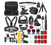 NEEWER Kit Accessori Action Cam 50 in 1 Compatibile con GoPro Insta360 GP-50