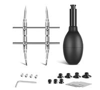 NEEWER Kit di Ventosa & Chiave per Lenti Obiettivi, Penna a Vuoto Aspirante con 7 Ventose Intercambiabili & Chiave con Punte Curve in Acciaio Inox per Obiettivi, per Riparazione & Pulizia di Lenti
