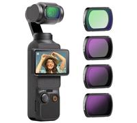 Neewer Kit filtri magnetici ND&Black Diffusion, 4pz (ND16,ND64,ND256) compatibile DJI Osmo Pocket 3
