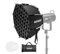 NEEWER Kit Softbox ottagonale, 45 cm, parabolico, con diffusori di luce, per studio fotografico, registrazione video, streaming, illuminazione compatibile con Aputure 120d, compatibile con Godox SL60w