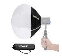 NEEWER Lanterna Softbox per HS60B HS60C HS60C Pro LED Video Luce, 12" Sgancio Rapido 360° Omnidirezionale Mini Diffusore (Non Bowens Mount) per Studio Fotografia Video Registrazione Streaming, NS7L