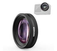 NEEWER Lente Macro Compatibile Solo con DJI Osmo Action 6, Accessorio per Fotografia Ravvicinata con Action Camera con Ingrandimento 2X, 2 Elementi 1 Gruppo, Intervallo di Messa a Fuoco 2-3 cm, LS010