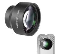 NEEWER Obiettivo macro HD da 105 mm solo per piastra posteriore con filettatura da 17 mm, compatibile con SmallRig NEEWER iPhone Samsung Phone Cage Case con adattatore per obiettivo da 17 mm