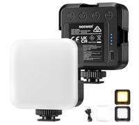 NEEWER Luce LED per Video Portatile Bicolore 3200-5600K Dimmerabile con 3 Slitte Coldshoe, CRI97+, 8 Modalità di Scena, 2000mAh Batteria Ricaricabile per Giochi YouTube Vlog Fotografia - NL-36L