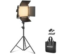 NEEWER Luce Studio LED Bicolore con Stativo Paralumi, Key Light a Pannello Video per Riprese Video, Streaming, Servizi Fotografici, Fotografia, 660 LED 3200K-5600K 3300lx/1m Dimmerabile CRI96+, NL660