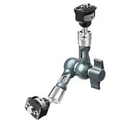 NEEWER Magic Arm Articolato 18cm, Supporto Monitor Fotocamera con Teste Sfera Perni Antitorsione Viti 1/4" 3/8" per DSLR Action Cam Webcam Luce Video, Compatibile con SmallRig Cage Rig, Max 3kg, UA082