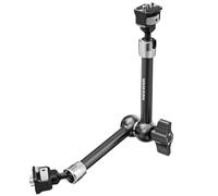 NEEWER Magic Arm Articolato da 28cm con Teste a Sfera 360° e Perni per ARRI, Supporto Monitor Fotocamera con Viti 1/4" per DSLR Action Camera Monitor Luce Video Compatibile con SmallRig Cage Rig, ST16