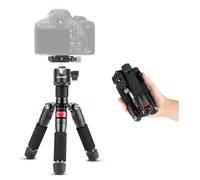 NEEWER Mini Treppiede da Tavolo Portatile per Viaggi, Lega Alluminio, 50 cm | Tripode da Scrivania con Testa Sferica a 360° e Piastra a Sgancio Rapido 1/4" per Fotocamera DSLR e Videocamera; Max 5 kg