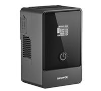NEEWER Mini V Mount Battery 6800mAh 99Wh, Ricarica Rapida PD 100W, PS099F | Ricarica Bidirezionale USB C PD3.0 Completa in 2,5h, 6 Porte OLED, Compatibile con SmallRig BMPCC 4K 6K Videocamera Camcorder