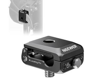 NEEWER Morsetto Cavo a Molla, 2pz, Organizzatore Cavi per Camera Cage con Perno di Posizionamento, Vite 1/4", Blocco Sgancio Rapido, Cuscinetto in Schiuma per HDMI, USB, Cuffie, Cavi Otturatore, UA073