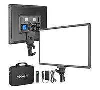 NEEWER NL288 Pannello Luce per Video LED + Telecomando 2.4G e Adattatore, 45W 4800Lux 3200K-5600K CRI97+ Pannello Luminoso Bicolore Dimmerabile per Foto Live Stream Game Chiamate Zoom (Senza Batteria)