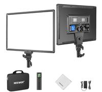 NEEWER NL288 Pannello Luce Video LED, 45W 4800Lx 3200K-5600K CRI97+ Dimmerabile Bicolore, 18" Key Light per Fotografia Studio Riprese Streaming Giochi, Telecomando, Panno Pulizia, Batteria Non Inclusa