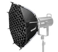 NEEWER NS22P 22"/55cm Octagonal Softbox QR Bowens Supporto Softbox | Nylon, con Honeycomb Grid, Light Diffusers, Borsa