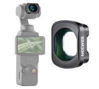 Neewer Obiettivo Macro 2X per Pocket 3, 3 Elementi in 3 Gruppi, Lente Magnetica per Macrofotografia Vicina, Vetro Ottico HD Multistrato Compatibile con DJI Osmo Pocket 3, Non impilare i filtri, LS-64