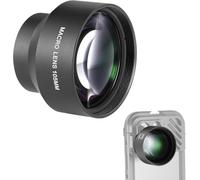 NEEWER Obiettivo macro HD da 105 mm solo per piastra posteriore con filettatura da 17 mm, compatibile con SmallRig NEEWER iPhone Samsung Phone Cage Case con adattatore per obiettivo da 17 mm