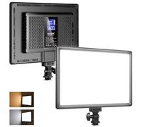NEEWER Pannello Luce Video a 192 LED, Luce Fotocamera DSLR Ultra Sottile Bicolore Dimmerabile 20W, Batteria al Litio 4000mAh, 3200K-5600K CRI97+, Key Light per Fotogragrafia Riprese e Streaming Studio