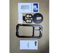 NEEWER Phone Cage Compatibile con iPhone 17, Kit Accessori Stabilizzatore Rig Video con Anello Filtro 67mm, Backplate per Lente 17mm, Adattatore T Mount, Tappo di Controllo Fotocamera, PA158 (Nero)