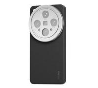 NEEWER Phone Case Protettiva Compatibile con OPPO Find X8 Ultra, Cover in TPU Resistente + PC in Similpelle con Attacchi Lenti 17mm e Adattatore Filtro 67mm per Ricarica Wireless, PA117 Nero + Argento