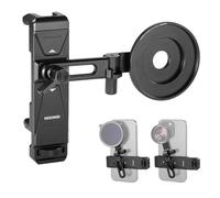NEEWER Supporto per telefono con adattatore per telefono da 17 mm e anello filtro da 17-37/58 mm, accessorio universale regolabile per treppiede compatibile con iPhone 17 Pro Max 16 S25 Ultra, PA047