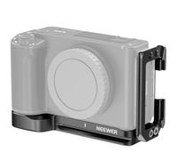 NEEWER Piastra L per ZV-E1 Supporto L Piastra Laterale Tipo Arca Estensibile con Filetti da 1/4" e 3/8" per Prese Gimbal Verticali, Compatibile con Sony ZV-E1 Dji RS4 RS3 Pro RS3 Pro RS2 RSC2, CA025L
