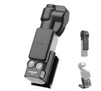 NEEWER Pocket 3 Supporto Magnetico+Protezione Compatibile con DJI Osmo Pocket 3 Creator Combo Accessori, Adattatore per Fotocamera Gimbal 180°,Copertura Protettiva Antigraffio per Schermo, AC015+AC019