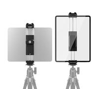 NEEWER Porta Tablet in Metallo per Adattatore Treppiede per iPad con Cold Shoe, Base Arca, Interfaccia NATO, Vite 1/4" per iPad Mini Air Pro Surface Pro (7,9" a 12,9"), Clamp Tablet Universale, PA100