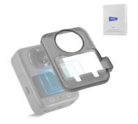 NEEWER Protezione Schermo per Osmo 360, 2pz Pellicole Protettive in Vetro Temperato con Kit Accessori per Pulizia Lente Compatibile con DJI OSMO 360 Action Cam, Ultra HD, Durezza 9H, Antigraffi, AC046