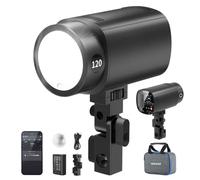 NEEWER Flash Stroboscopico da Esterno 120Ws 2.4G TTL, Compatibile Con Godox, 1/8000s HSS, Monoluce Portatile Da Studio Con Luce Modello, 420 Flash, Ricarica 1.5s, Per Servizi Fotografici, Q120