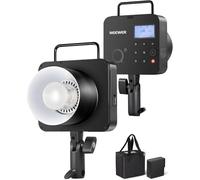 NEEWER Q4 400Ws 2.4G TTL Flash da Studio (NUOVO LOOK), 1/8000 HSS Alimentata a Batteria 2800mAh per La Fotografia in Esterni con 30W Lampada per Book Fotografici/400 Flash Piena Potenza/Attacco Bowens